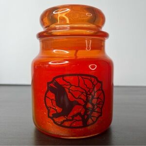 Yankee Candle Candy Corn Halloween Crow NEW RARE Orange 14.5oz Classic Seasonal